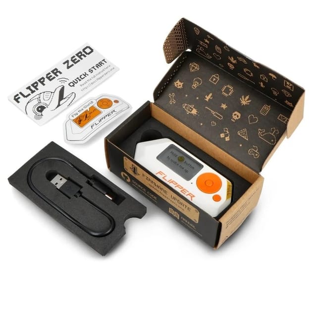 Flipper Zero Portable Multi-tool Device for Cybersecurity, RFID