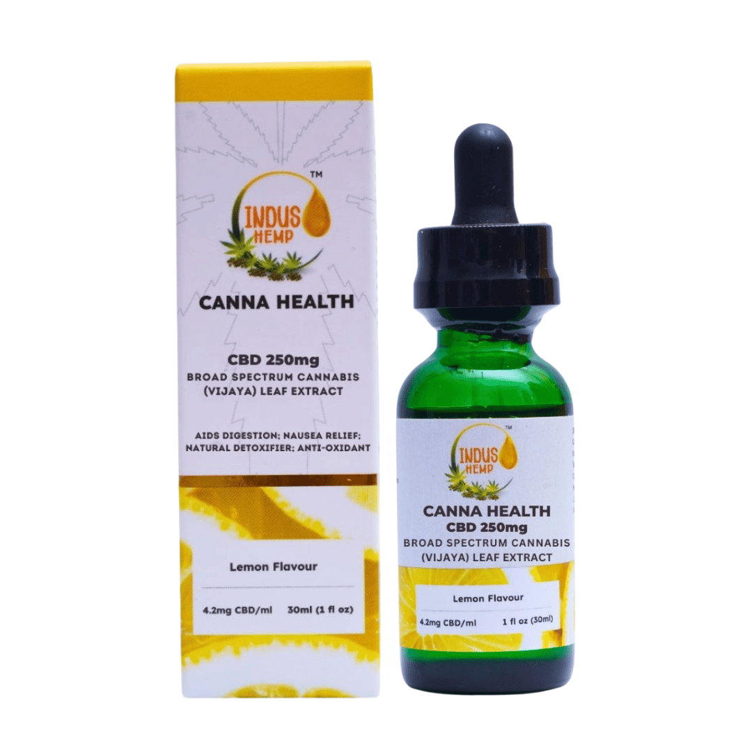 INDUS HEMP CANNA HEALTH CBD 250 MG - LEMON FLAVOUR