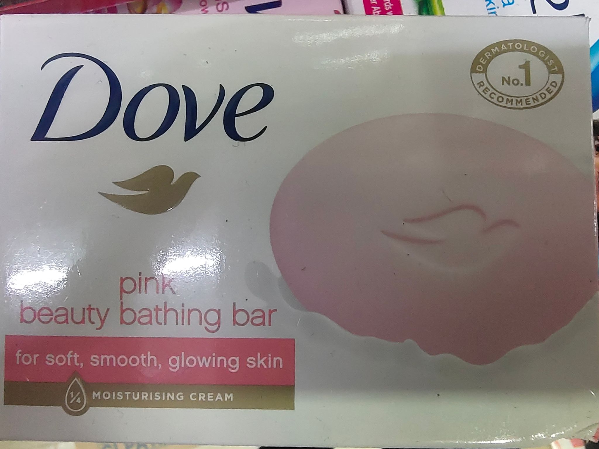 Dove bathing soap pink