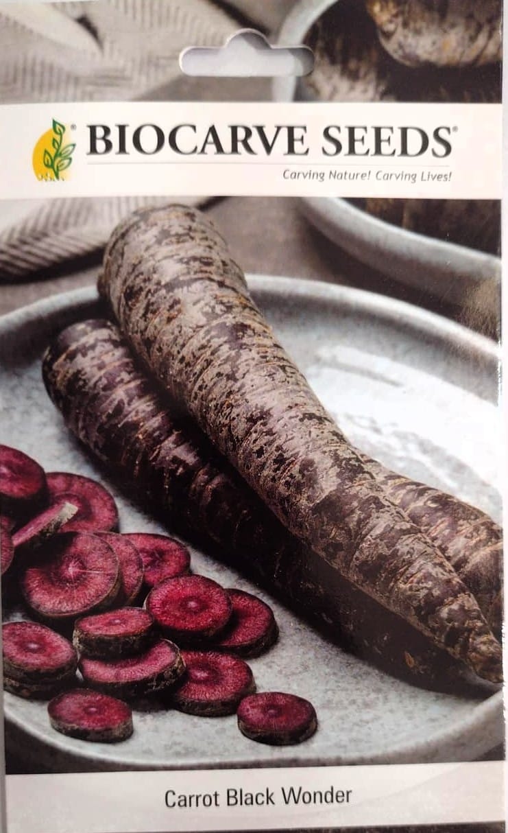 Carrot Black Wonder Seeds