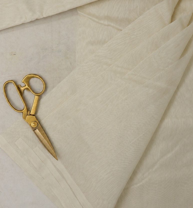 Handloom Chanderi Silk By Cotton Dress Material(10 Meter)
