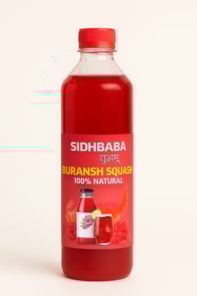 Buransh Squash Natural Juice | Pure, Nutritious & Delicious Beverage