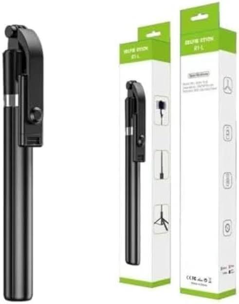 R1-L Extendable Bluetooth Selfie Stick with Tripod & Remote