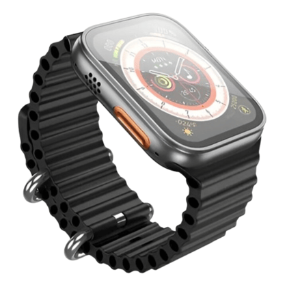 Advanced Smartwatch with Vibrant Display & Textured Sport Strap - Fitness & Health Tracker