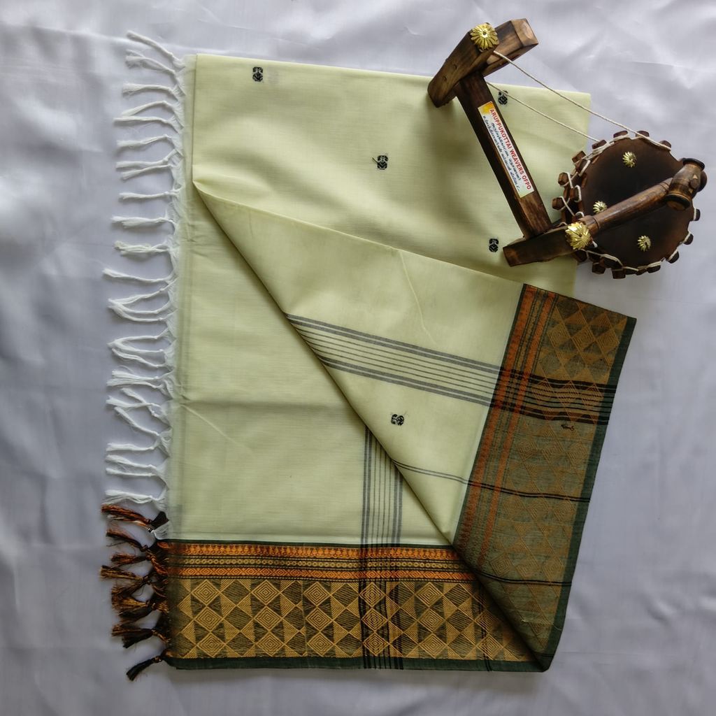 Pure Cotton Saree with Blouse