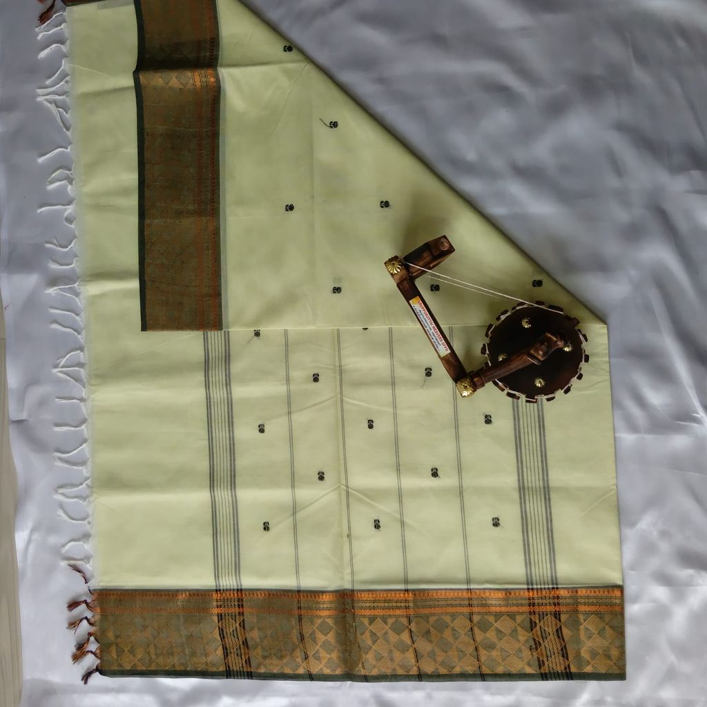 Pure Cotton Saree with Blouse