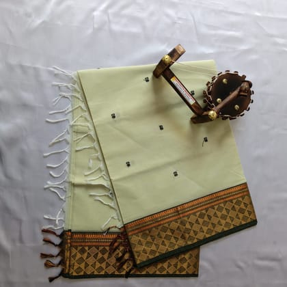 Pure Cotton Saree with Blouse