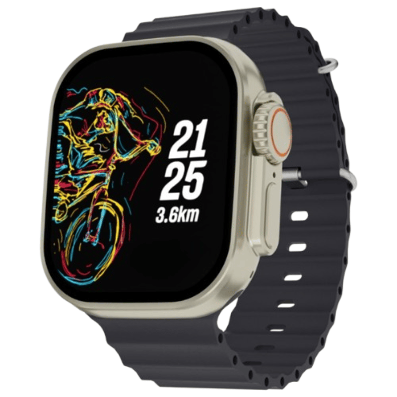 Premium Fitness Smartwatch with Large Display & Advanced Activity Tracking
