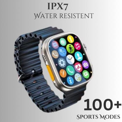 IPX7 Water Resistant Smartwatch with 100+ Sports Modes & Fitness Tracker