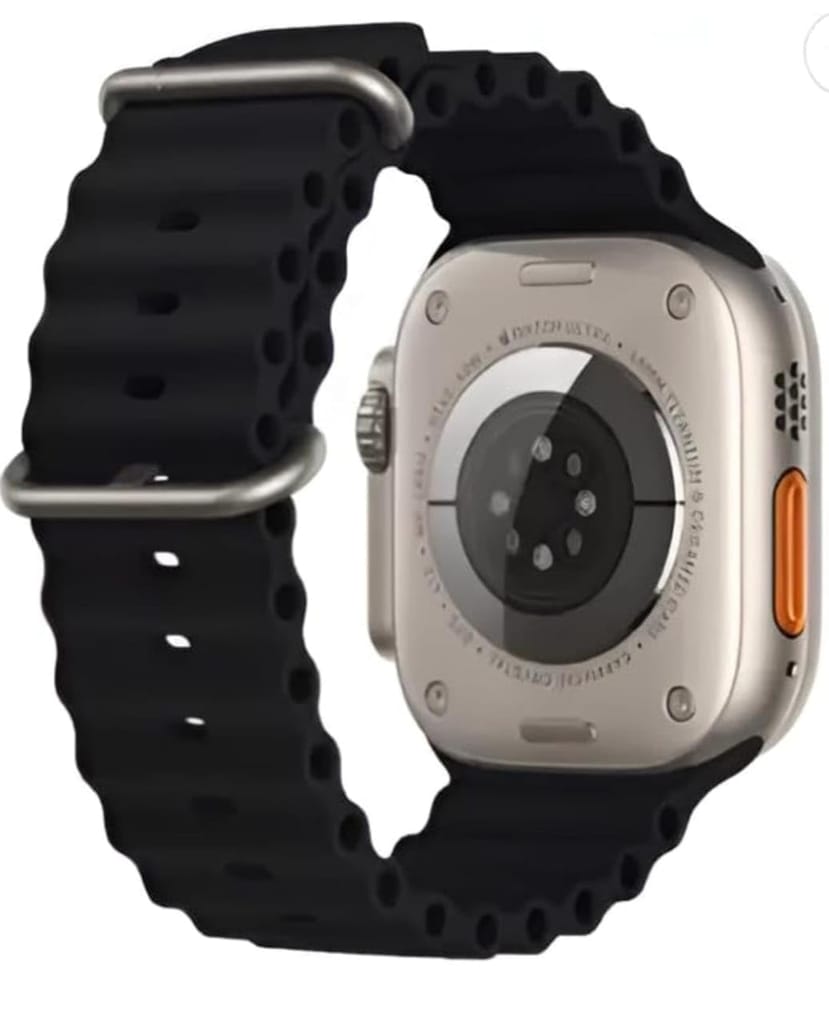 IP67 Waterproof Smartwatch with Vibrant Orange Band & Advanced Health Tracking