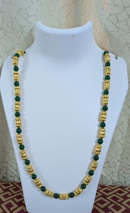 Emerald Gold  Harmony Mala