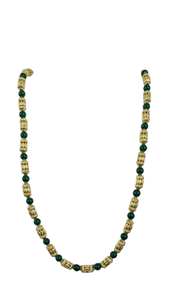 Emerald Gold  Harmony Mala
