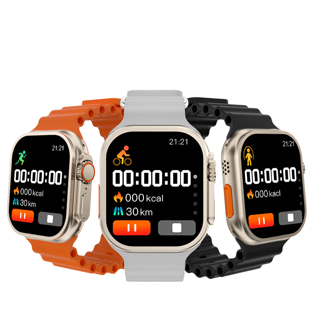 NO.1 Smartwatch Series S8 Ultra Max with 2.2 Inch Display and IPX68 Water Resistance