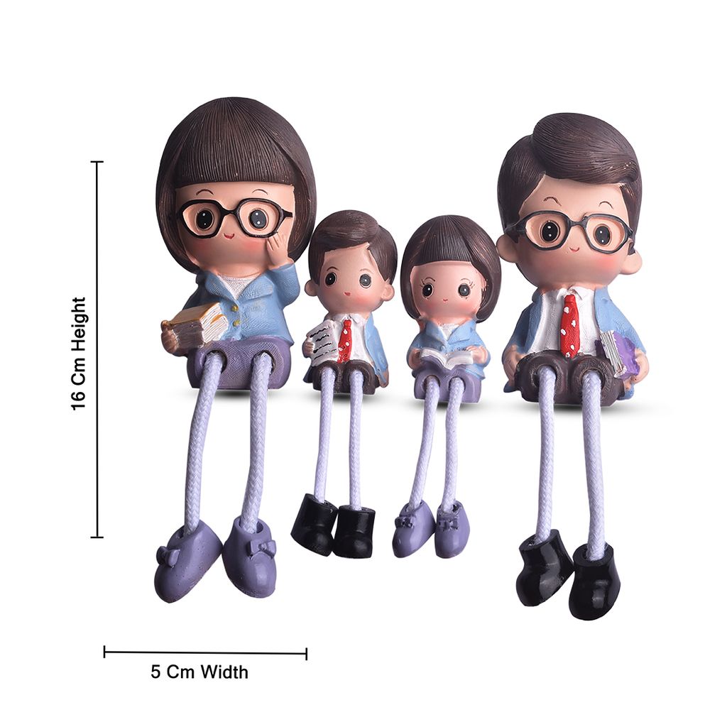 Miniature Doll Family | Family Statue | Family Miniatures | Miniature Family | Family Sculptures | Aesthetic Family Statue | Best Gift Items | Gift Ideas For Women