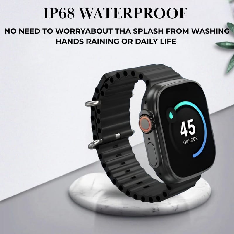 IP68 Waterproof Fitness Smartwatch