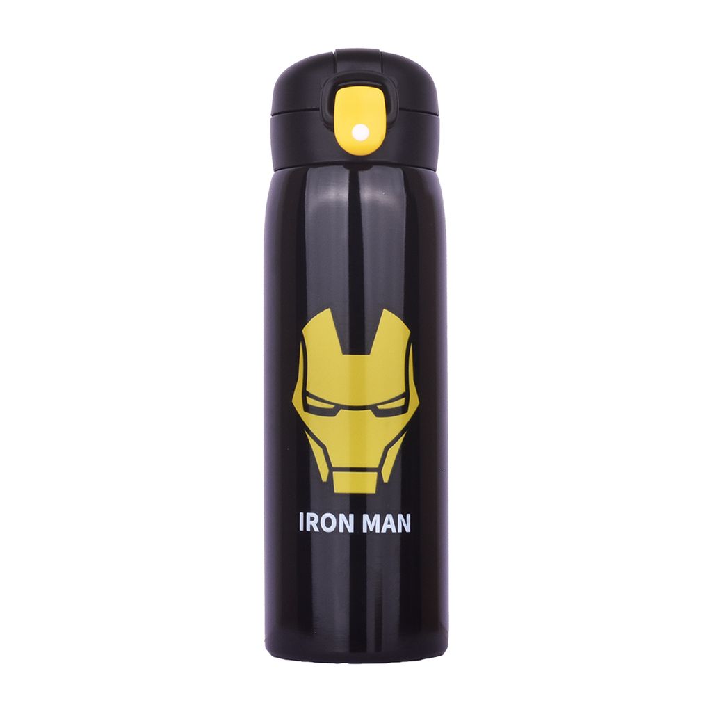 Iron Man Water Bottle | Iron Man 2 Water Bottle | Iron Man Drink Bottle | Iron Man Hot Water Bottle | Stainless Steel Water Bottle For Kids | Insulated Water Bottle | Cartoon Water Bottles | Avengers Stainless Steel Water Bottle