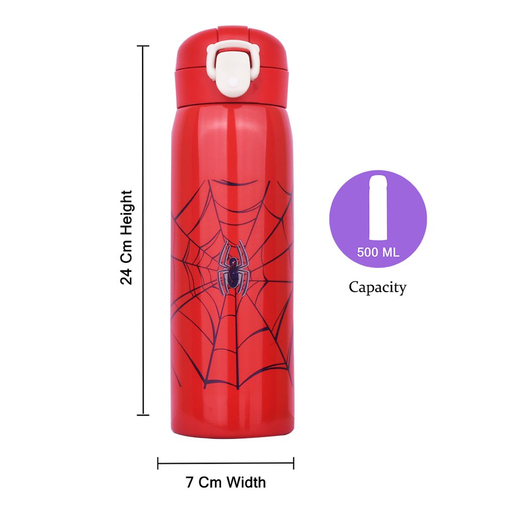 Spider Water Bottle | Spiderman Water Bottle | Spiderman Drink Bottle | Spiderman Bottle | Spiderman Insulated Water Bottle | Spiderman Stainless Steel Water Bottle