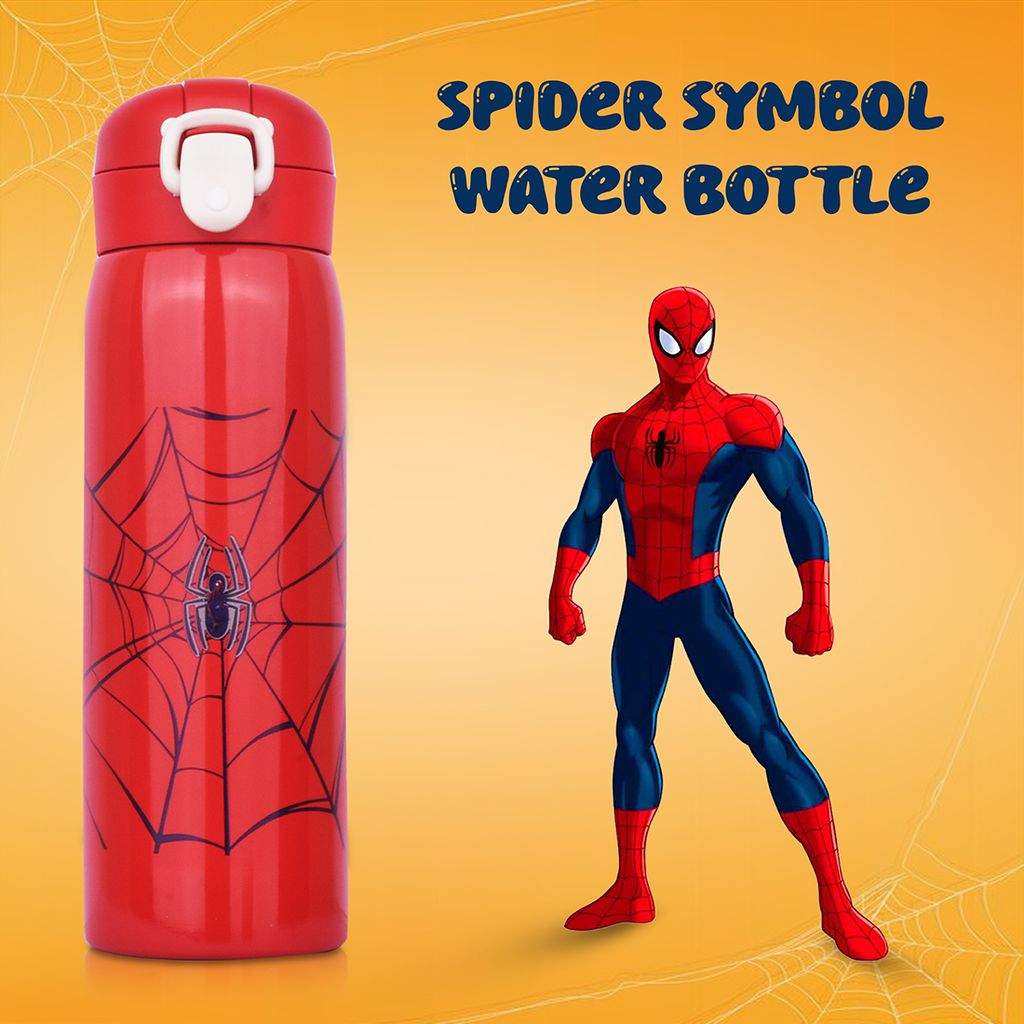 Spider Water Bottle | Spiderman Water Bottle | Spiderman Drink Bottle | Spiderman Bottle | Spiderman Insulated Water Bottle | Spiderman Stainless Steel Water Bottle