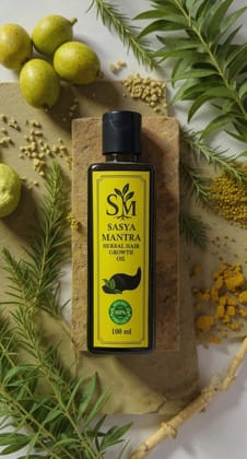 SASYA MANTRA Herbal Hair Growth Oil – 100ml