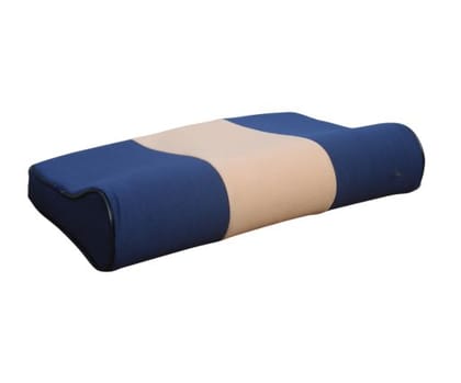 V3Deals Ultimate Contour Cervical Foam Neck Pillow – Orthopedic Cushion for Pain Relief, Better Sleep & Spinal Alignment – Multicolor (Color as per availability)