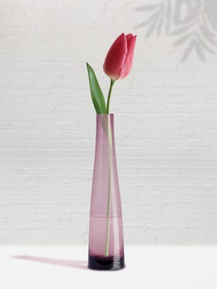 NATURALLYOURS GLASSWARES DL0007-PU 5.5CM PU VASE