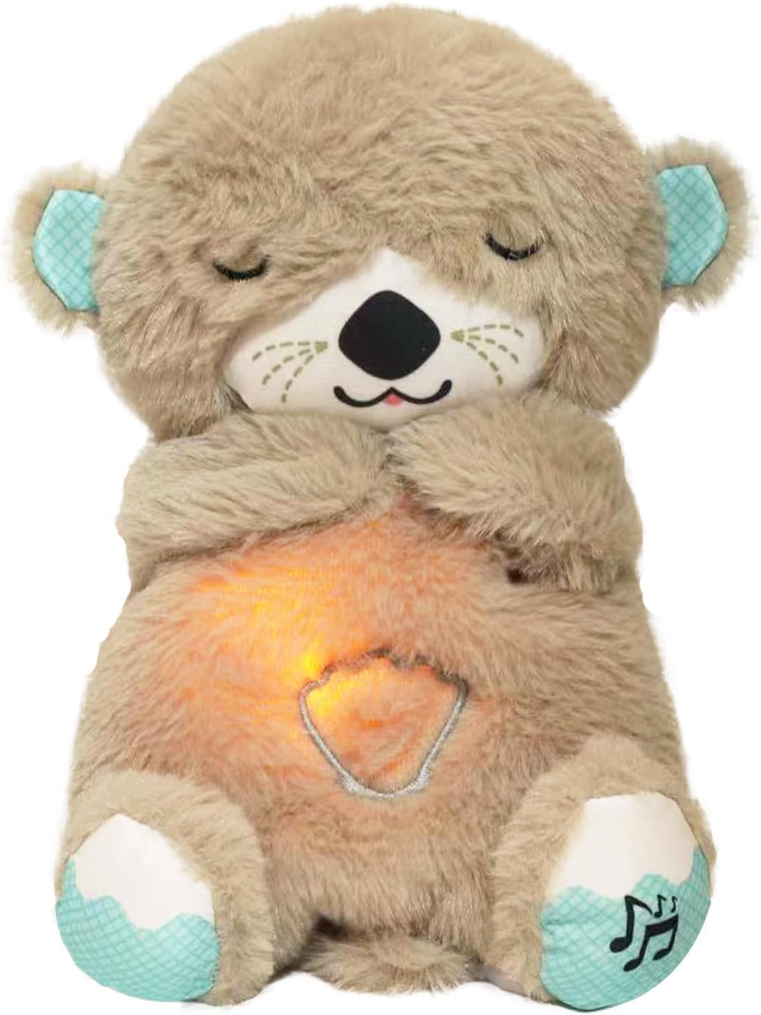 Saffron Shelf Baby Sound Machine Otter Toy
