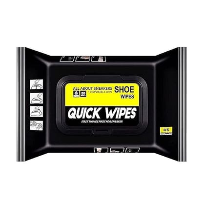 SAFFRON SHELF Premium Shoe Cleaning Wipes – Quick & Easy Sneaker Cleaner Wipes for Shoes, Boots, Leather, Sports Shoes