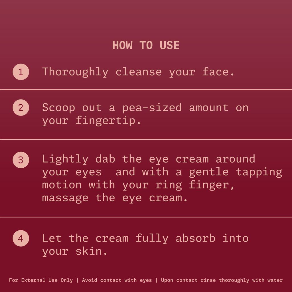 Eyes Revive Gel Crème with Niacinamide & Hyaluronic Acid | Helps with Puffy Eyes & Dark Spots