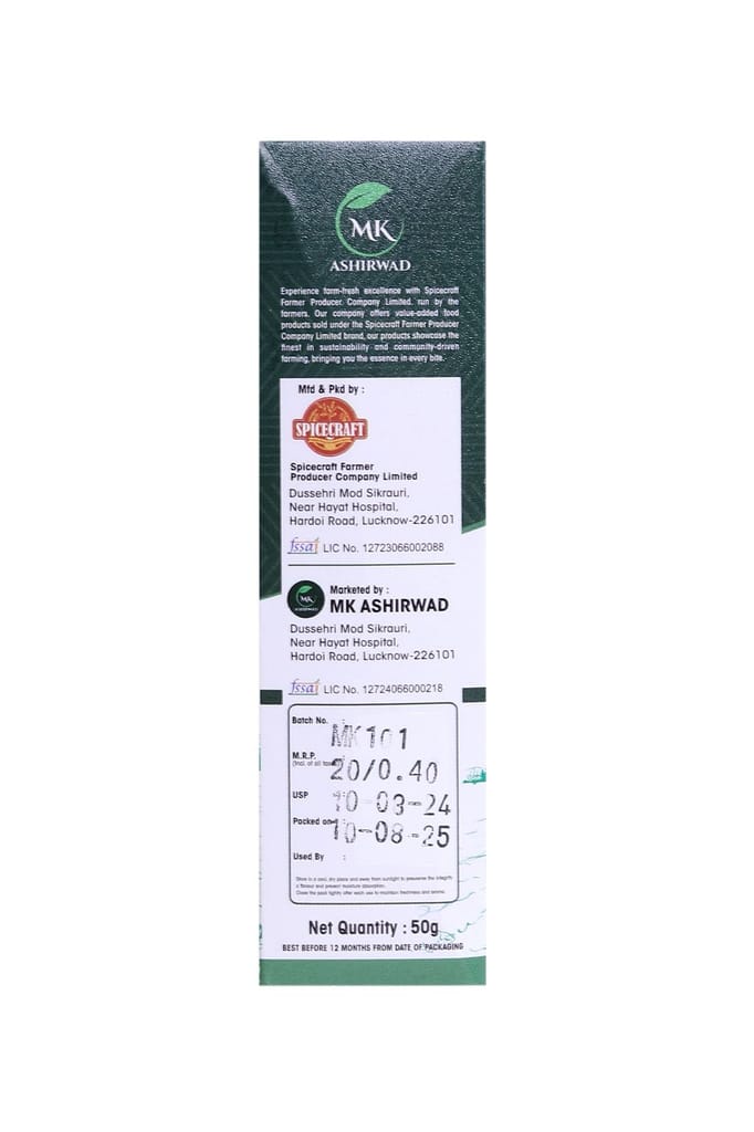 MK ASHIRWAD Spicecraft Farm Fresh 50g Product