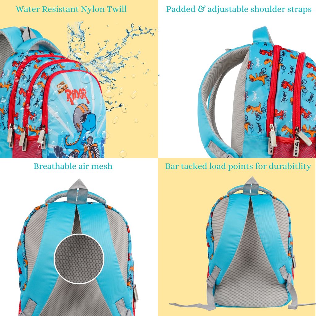 VISMIINTREND School Backpack Bags for Kids | School Bags | Water Resistant | Casual | Picnic | Travel | 5 to 10 Years School Backpack | Bag for Boys | Girls
