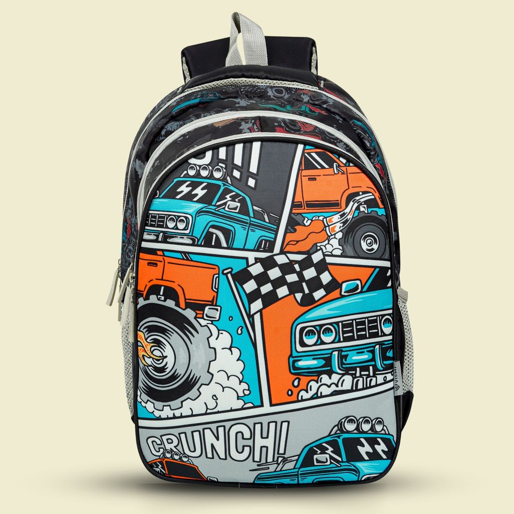 VISMIINTREND School Backpack Bags for Kids | School Bags | Water Resistant | Casual | Picnic | Travel | 5 to 10 Years School Backpack | Bag for Boys | Girls