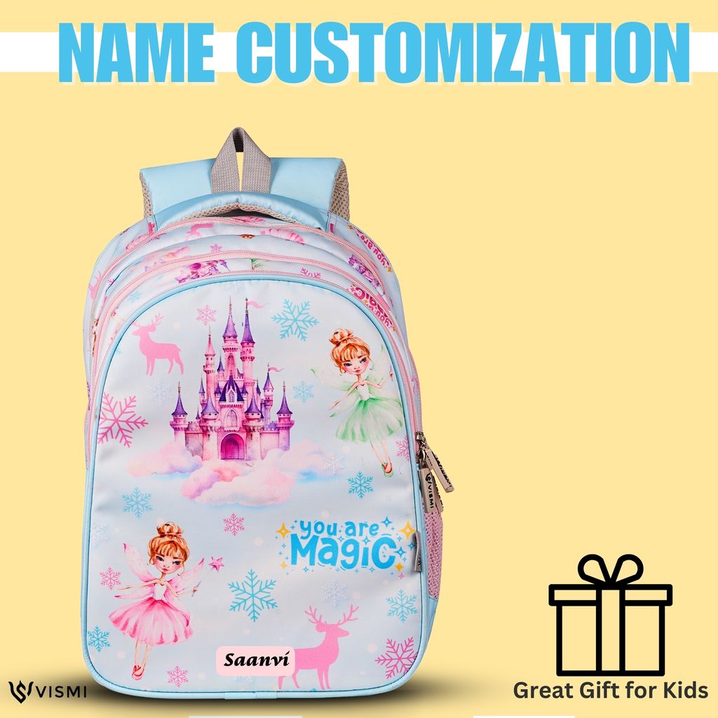 VISMIINTREND School Backpack Bags for Kids | School Bags | Water Resistant | Casual | Picnic | Travel | 5 to 10 Years School Backpack | Bag for Boys | Girls