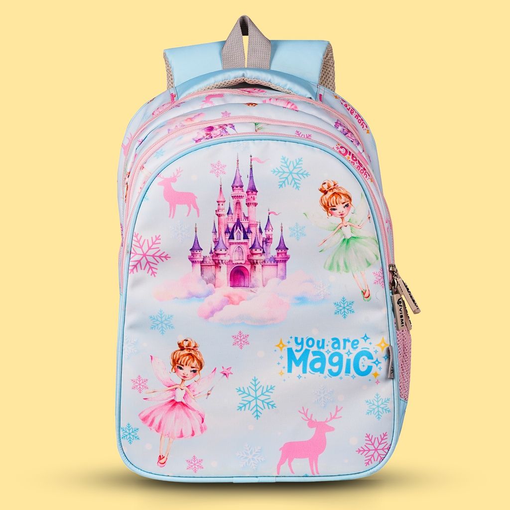 VISMIINTREND School Backpack Bags for Kids | School Bags | Water Resistant | Casual | Picnic | Travel | 5 to 10 Years School Backpack | Bag for Boys | Girls