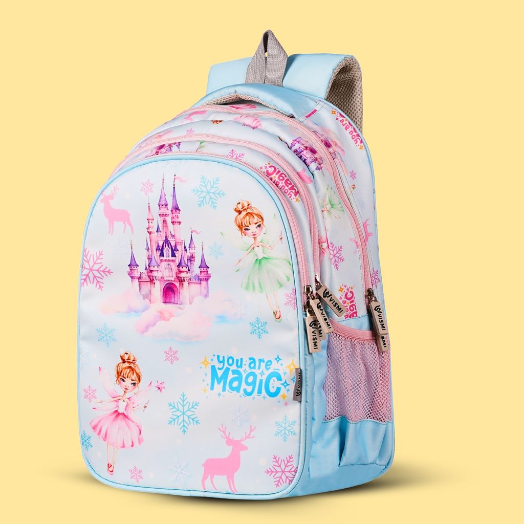 VISMIINTREND School Backpack Bags for Kids | School Bags | Water Resistant | Casual | Picnic | Travel | 5 to 10 Years School Backpack | Bag for Boys | Girls