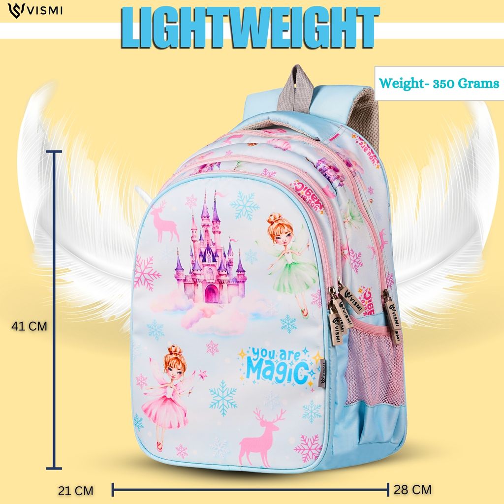 VISMIINTREND School Backpack Bags for Kids | School Bags | Water Resistant | Casual | Picnic | Travel | 5 to 10 Years School Backpack | Bag for Boys | Girls