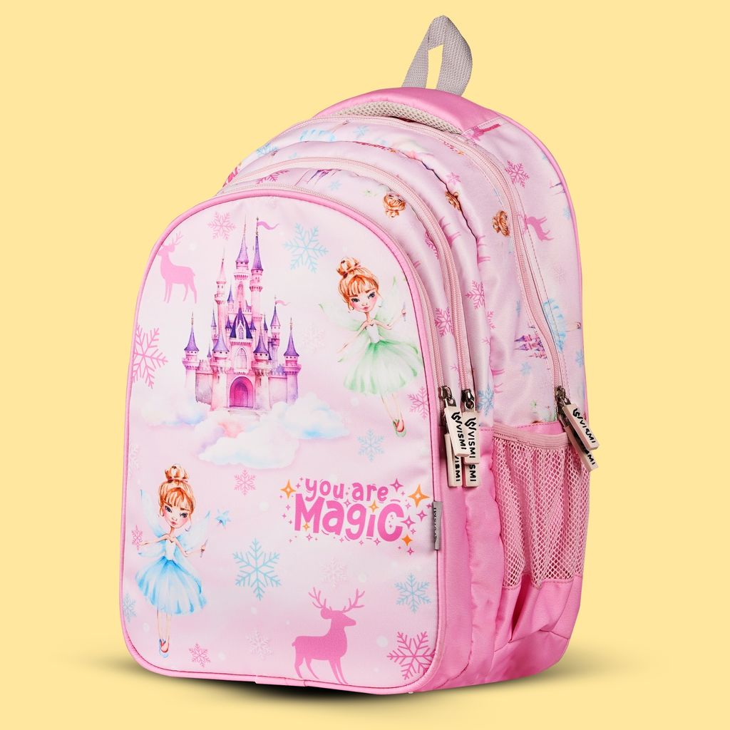 VISMIINTREND School Backpack Bags for Kids | School Bags | Water Resistant | Casual | Picnic | Travel | 5 to 10 Years School Backpack | Bag for Boys | Girls