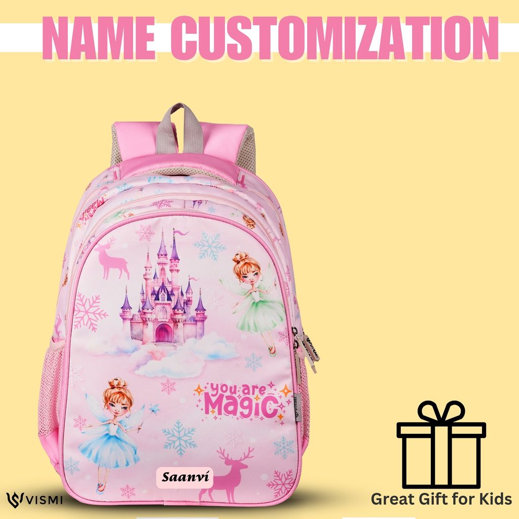 VISMIINTREND School Backpack Bags for Kids | School Bags | Water Resistant | Casual | Picnic | Travel | 5 to 10 Years School Backpack | Bag for Boys | Girls