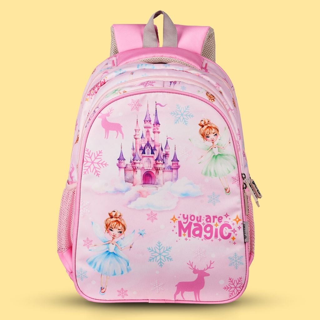 VISMIINTREND School Backpack Bags for Kids | School Bags | Water Resistant | Casual | Picnic | Travel | 5 to 10 Years School Backpack | Bag for Boys | Girls