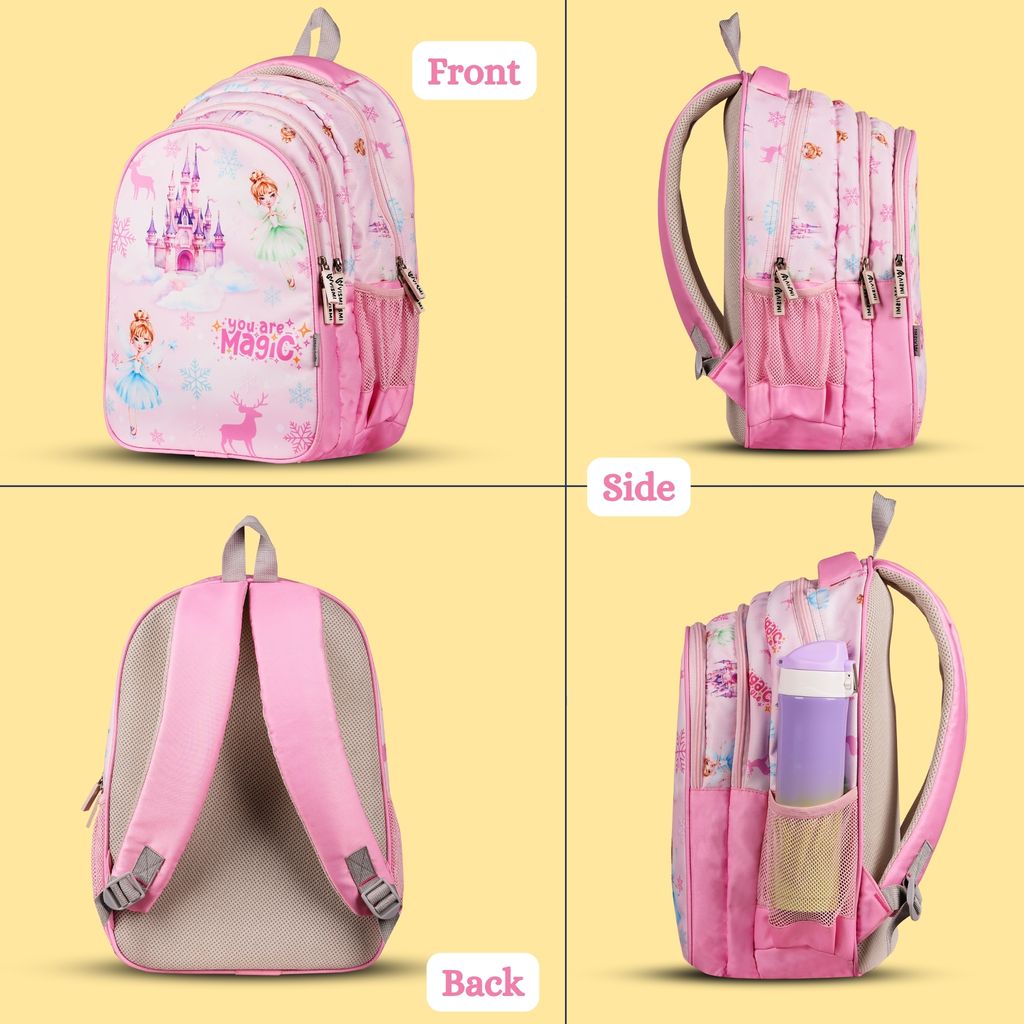 VISMIINTREND School Backpack Bags for Kids | School Bags | Water Resistant | Casual | Picnic | Travel | 5 to 10 Years School Backpack | Bag for Boys | Girls