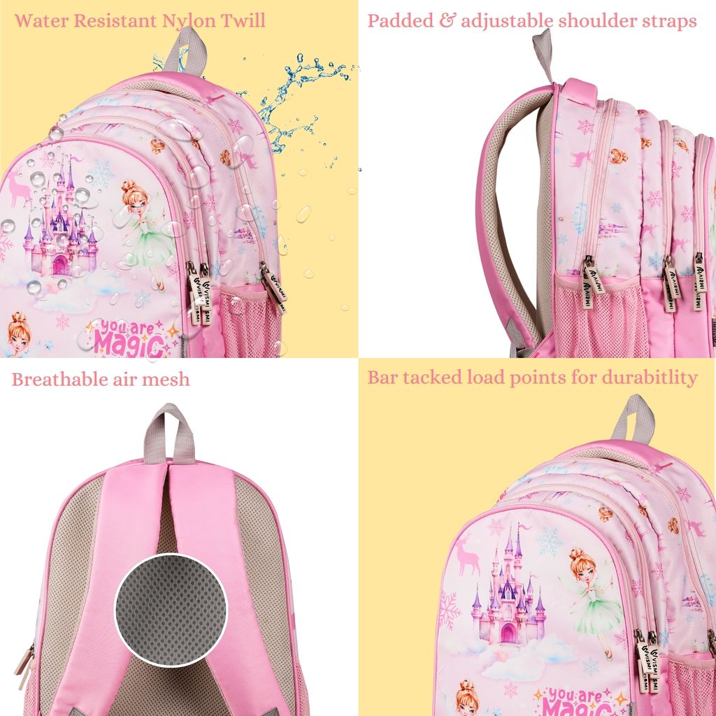 VISMIINTREND School Backpack Bags for Kids | School Bags | Water Resistant | Casual | Picnic | Travel | 5 to 10 Years School Backpack | Bag for Boys | Girls
