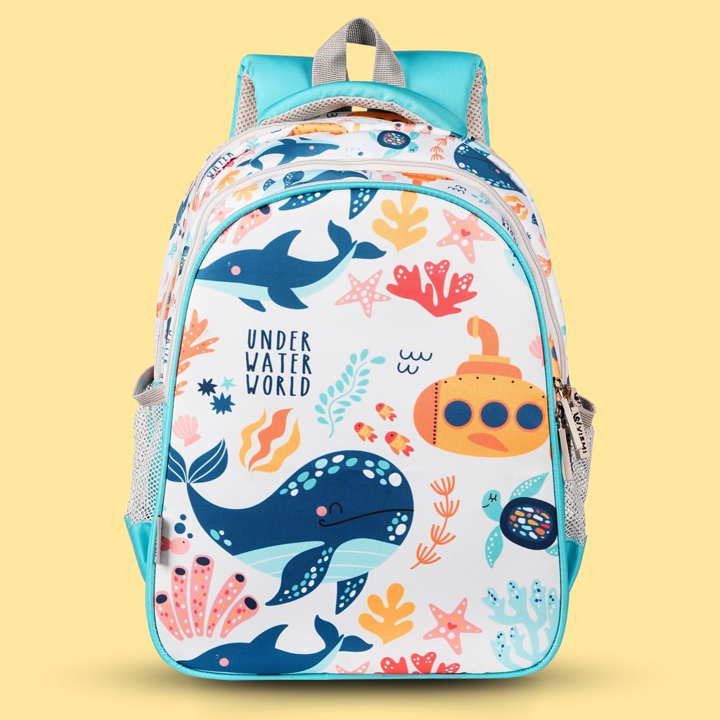 VISMIINTREND School Backpack Bags for Kids | School Bags | Water Resistant | Casual | Picnic | Travel | 5 to 10 Years School Backpack | Bag for Boys | Girls