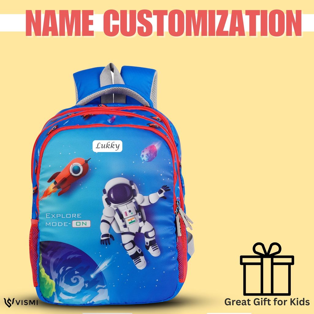 VISMIINTREND School Backpack Bags for Kids | School Bags | Water Resistant | Casual | Picnic | Travel | 5 to 10 Years School Backpack | Bag for Boys | Girls