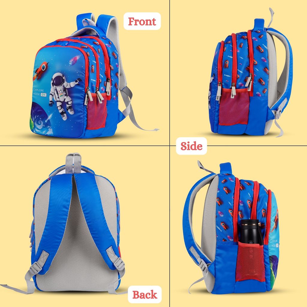 VISMIINTREND School Backpack Bags for Kids | School Bags | Water Resistant | Casual | Picnic | Travel | 5 to 10 Years School Backpack | Bag for Boys | Girls