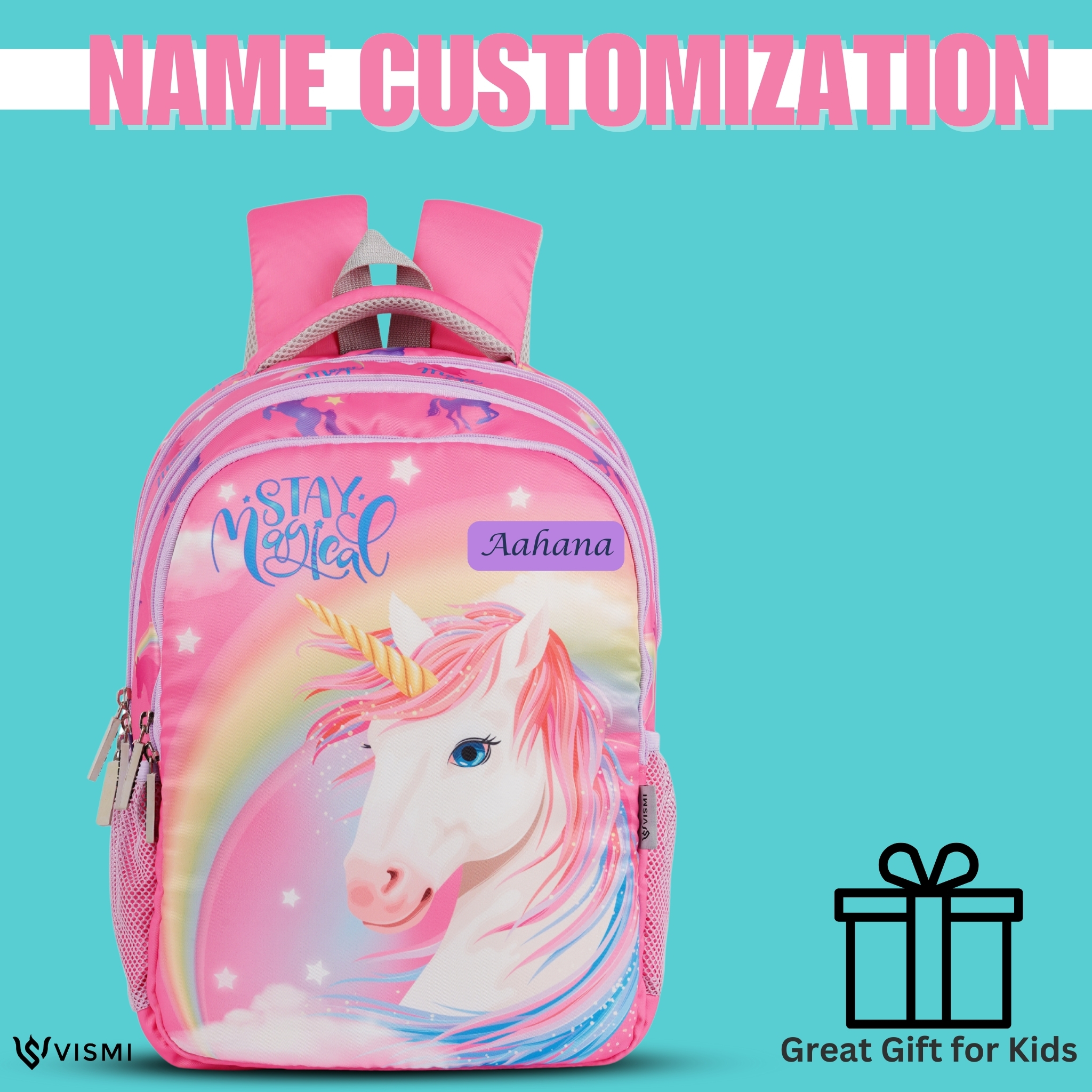 VISMIINTREND School Backpack Bags for Kids | School Bags | Water Resistant | Casual | Picnic | Travel | 5 to 10 Years School Backpack | Bag for Boys | Girls