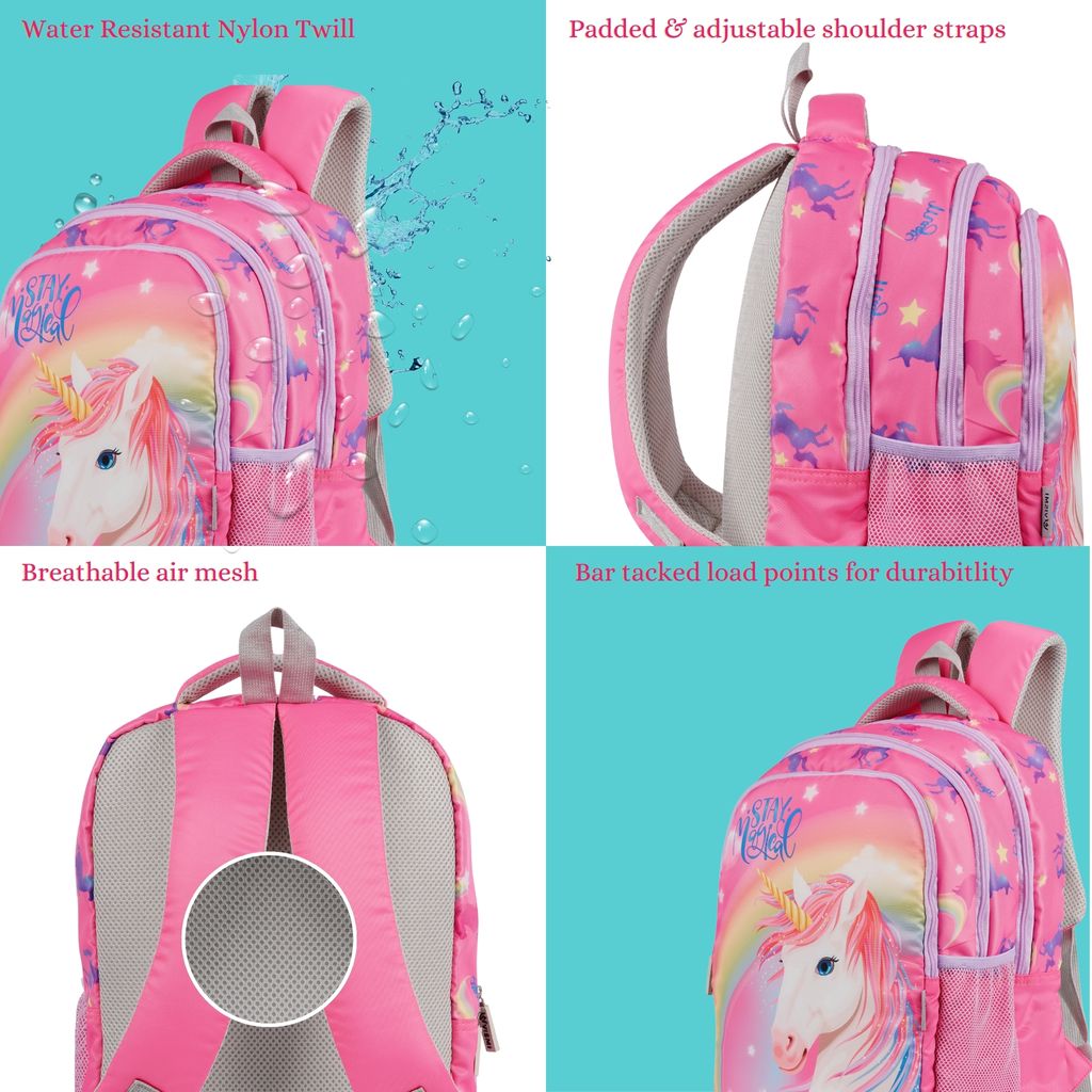 VISMIINTREND School Backpack Bags for Kids | School Bags | Water Resistant | Casual | Picnic | Travel | 5 to 10 Years School Backpack | Bag for Boys | Girls