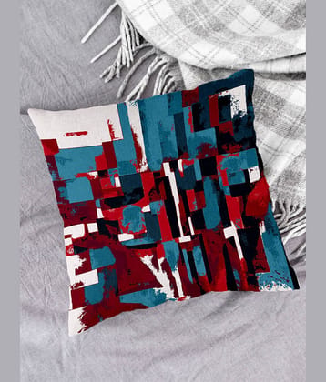 Houzzcode - Water Repellent Multi Polyester Pillow Covers 40x40x3 ( Pack of 1 )