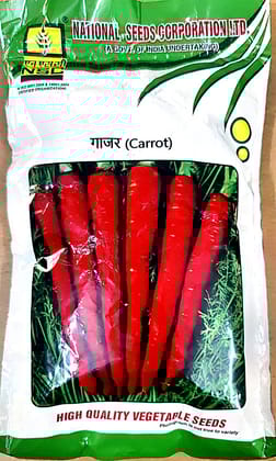NSC_Carrot Seeds - Variety Pusa Rudhira_250gm