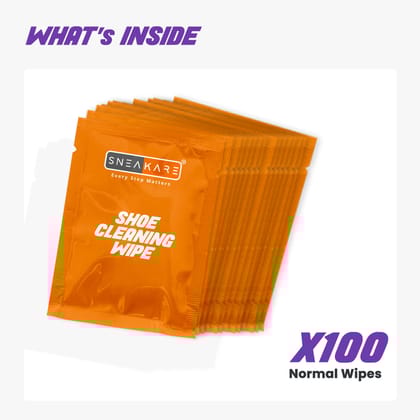 SNEAKARE Shoe Wipes, Premium Sneaker Cleaner, Sneaker Cleaner Wipes, Travel-Friendly, Disposable Shoe Cleaning Wipes, White Shoe Cleaner