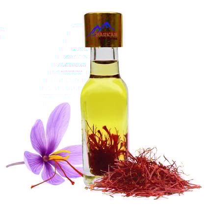 Kashmiri Saffron Oil - Kashmiri Kesar Oil - Saffron Face Oil for brightening Skin 20 ml