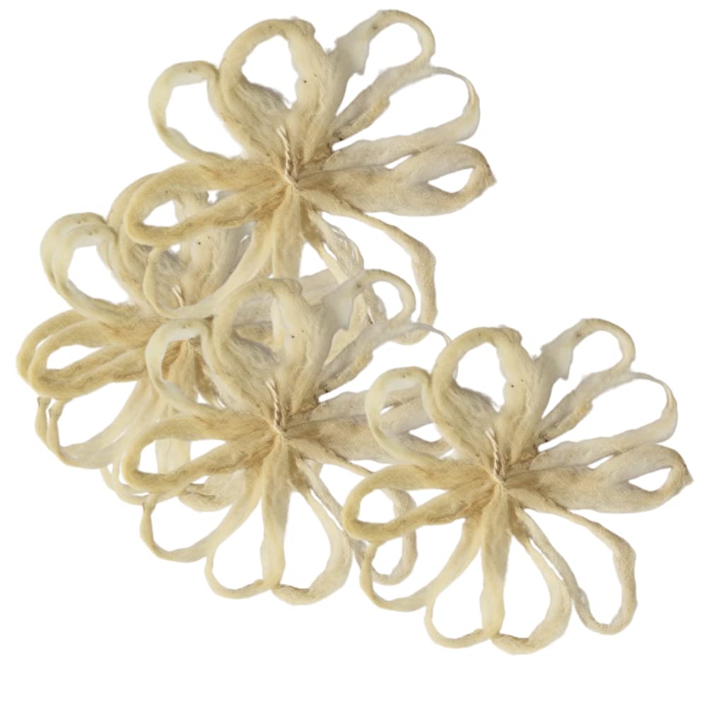 Lotus stem Wicks for Pooja | Thamarai Thandu Thiri for Pooja | Pack of 30 (Lotus stem, Standard)